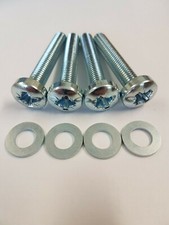 4x M8 45mm Wall Mount Screws