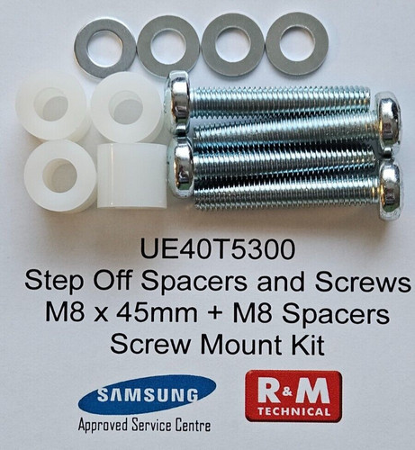 Step off wall mounting - off, tv